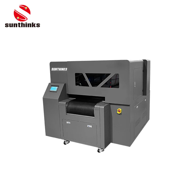 Sunthinks эксклюзивный экономичный УФ-принтер Однопроходный планшетный струйный принтер для любых материалов