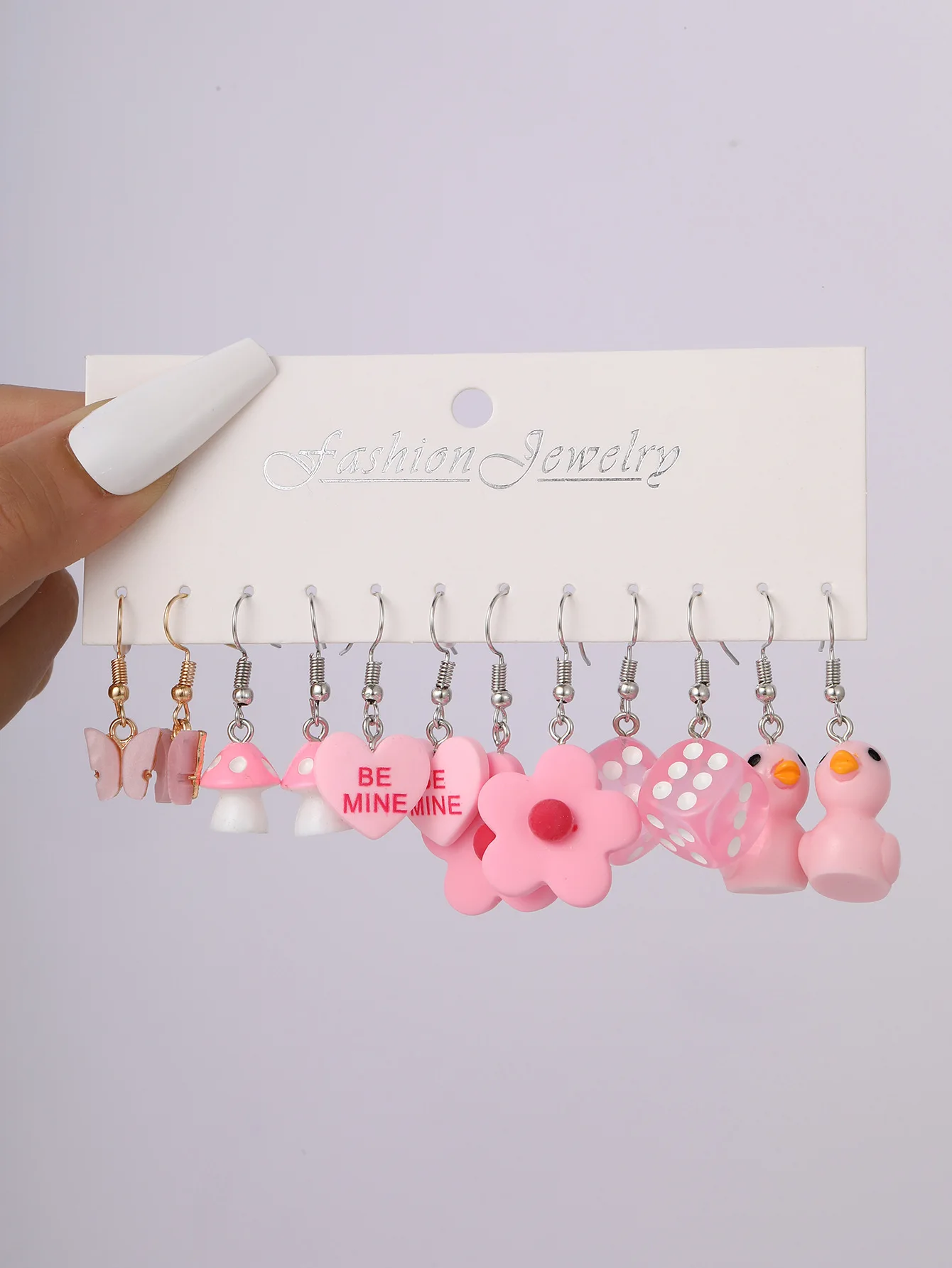 Fun Weird Cute Earrings for Women Cute Kawaii Dangle Earrings Aesthetic Duck Frog Pig Butterfly Animals Earrings AM1341003