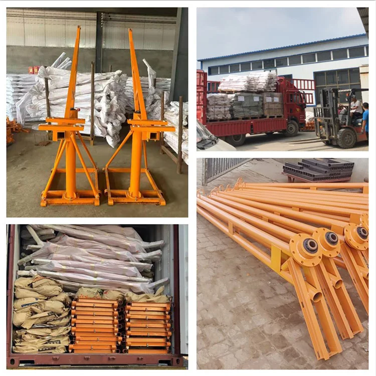 360 Degree Rotated Mini Crane CE Customized Mobile Restaurant Provided Restaurant Equipment 300kg 500kg 800kg Gear 27 200-1000kg