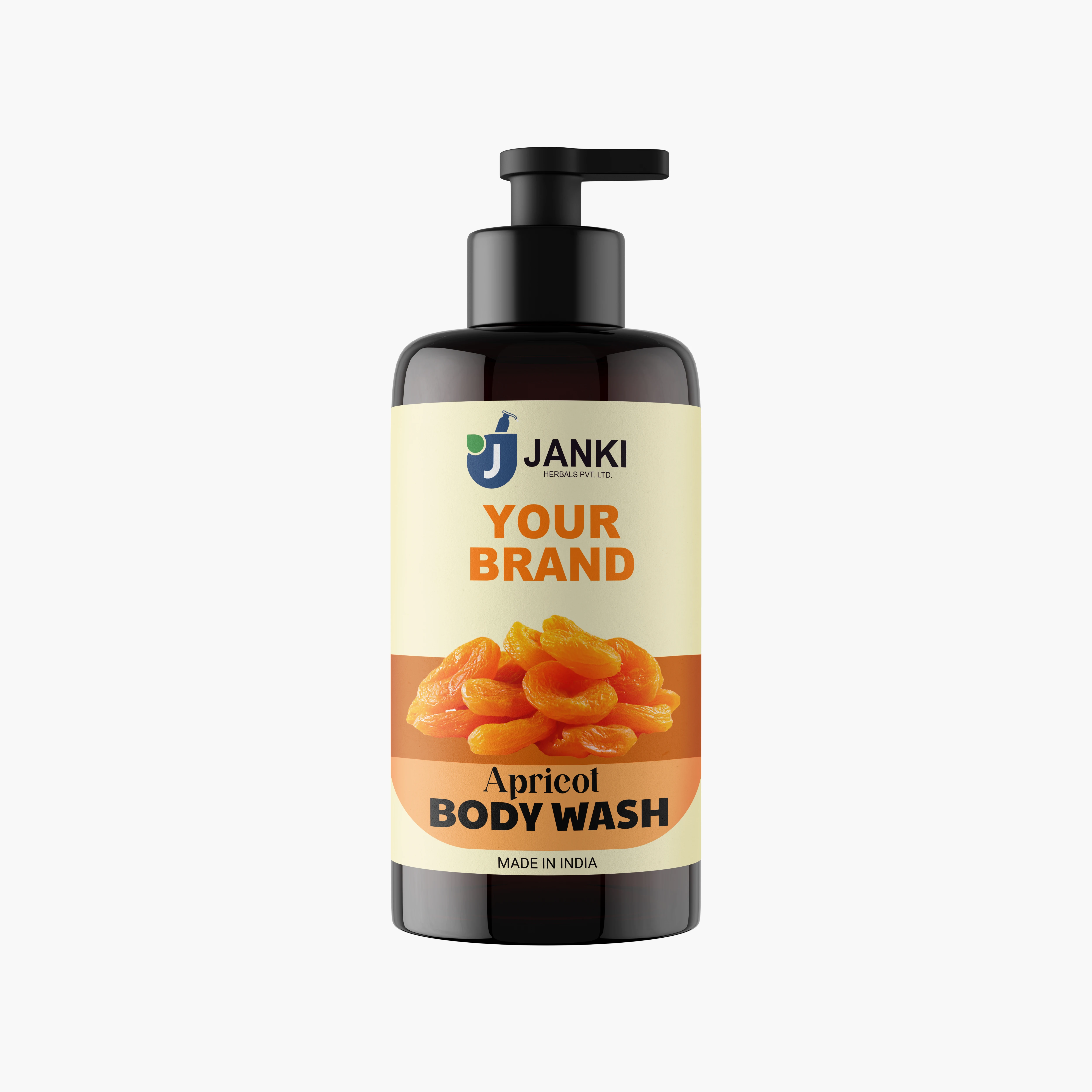 All in One Deep Cleansing Apricot Body Wash for Mens and Womens for Soft and Supple Skin from Indian Exporter