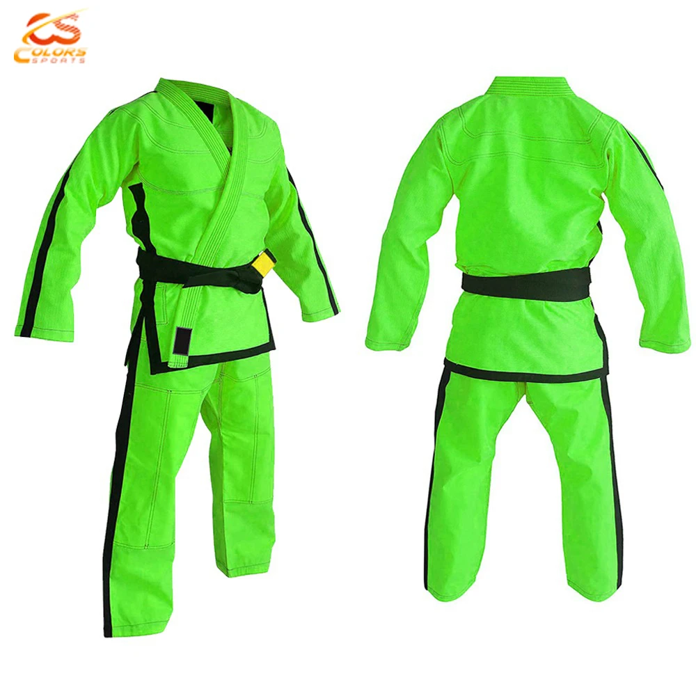 Sale Heavy Weight jiu jitsu gi suits with Customized Logo kimono for judo uniform