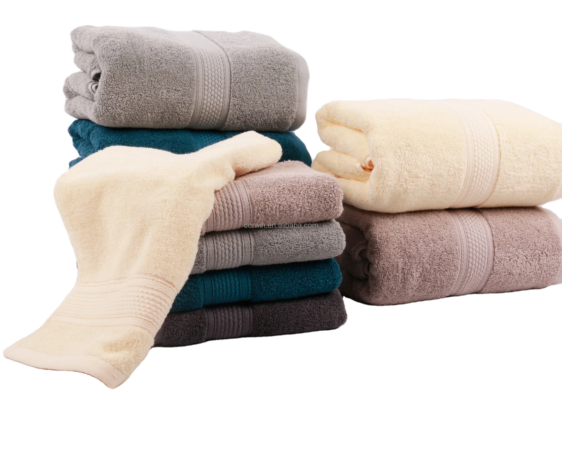 towel Cotton 100% MIST Bath Towel 60*120cm 300g 400GSM Quick Dry Reasonable Soft Light Towel