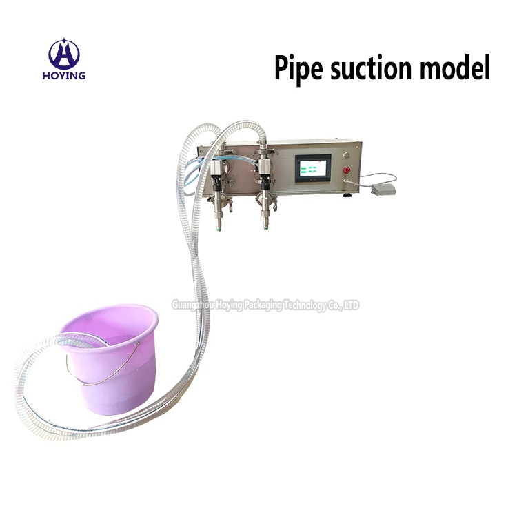 PLC control touch screen 316 stainless steel magnetic gear pump paste lotion cream skincare liquid filling machine