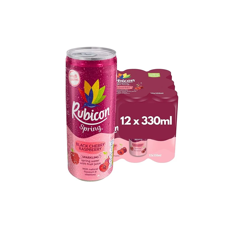 Bulk ProductionRubicon (full assortment) 330ml Fruit Flavour Sparkling Drink 330ml
