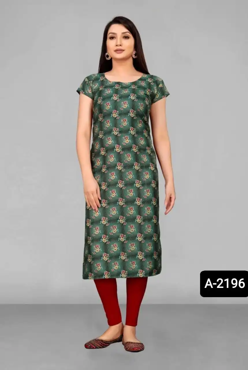 Indian Wear Beautiful Digital Printed Kurtis for Daily Wear and Casual Wear Ready Made Kurtis for Women with Plus Size Available