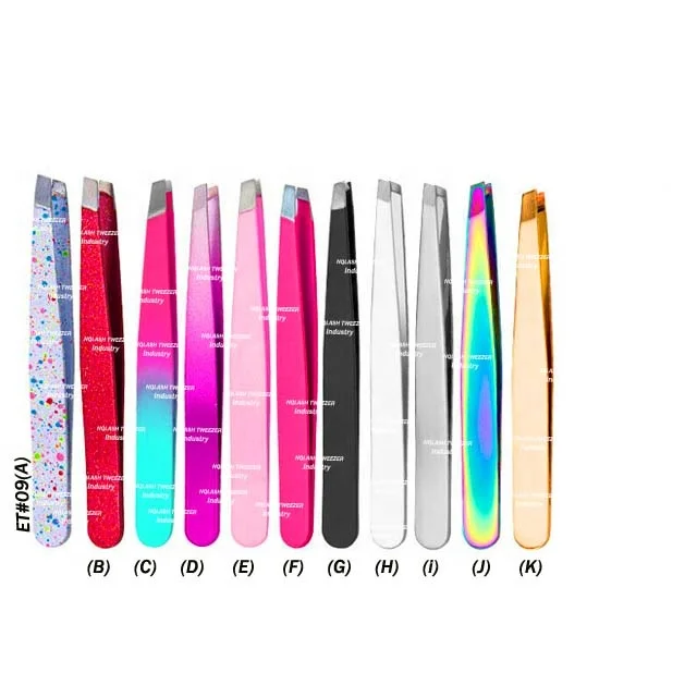 Eyebrow Tweezers  Top Quality Beauty Best Latest  New Arrival Professional Stainless Steel Plucking Colorful Eyebrow Tweezers
