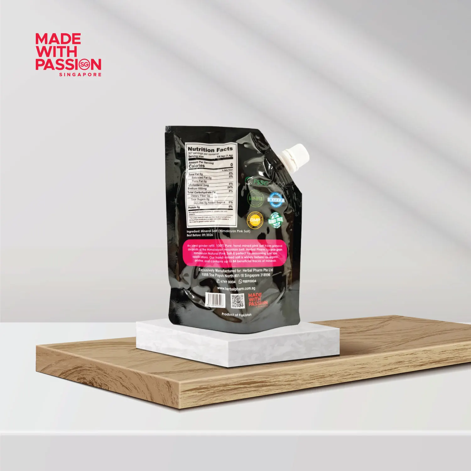 Wholesale Price Halal Certified Organic Natural Himalayan Natural Pink Salt Coarse Grain used for Cooking & Baking