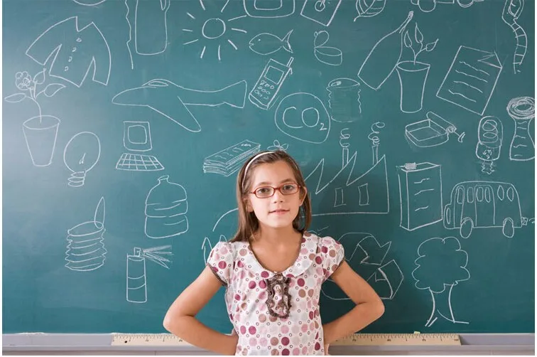 Standard size classroom chalkboard blackboard school aluminium frame magnetic writing green chalk board black board