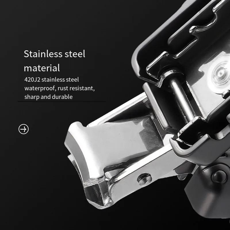 Unique Design Cute Luggage Stainless Steel Portable Foldable Mini Fingernail Clipper with Keyring Nail Clipper Nail Cutter