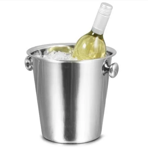 Top Quality Metal Ice Bucket With Handle For Bar Restaurant Party Beverage Tub Wine Cooler Chiller Tub