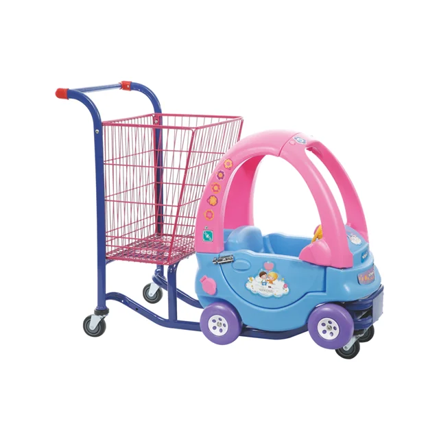 Fashion Mini Supermarket Hand Trolleys / Kid toy small supermarket mini shopping trolley cart