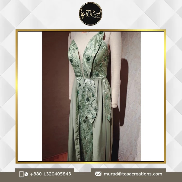 Minimal Market Price of Party Fancy Dresses for Women Wedding Wear Best Quality Stylish Dress Available with Custom Logo