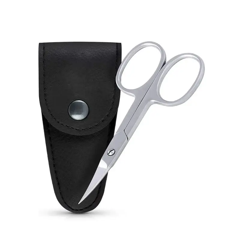Russian Manicure Scissors Cuticle Regrowth Cut Curved Tip Nail Pedicure Scissors Professional Stainless Steel Dead Skin Remover