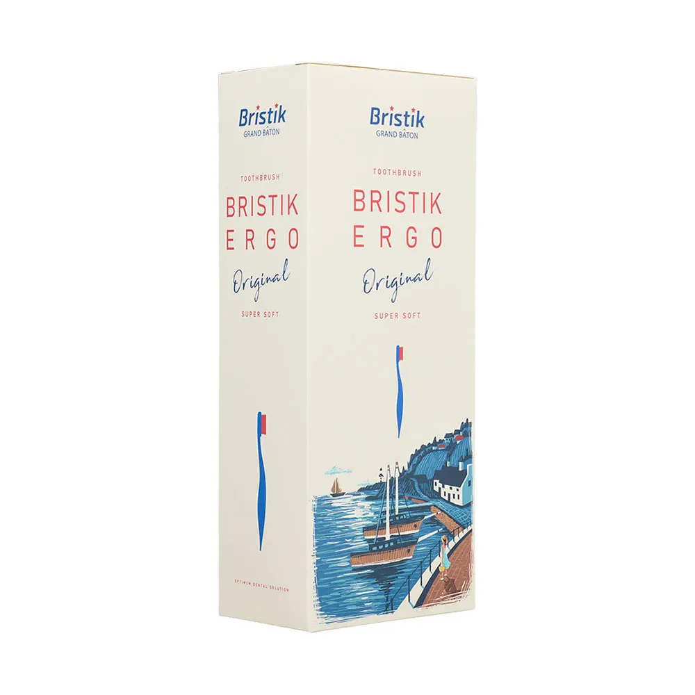 Hygiene Products Bristik Adult Original Ultra-fine Hair Non-slip design Gum and dental Health care Removing tartar
