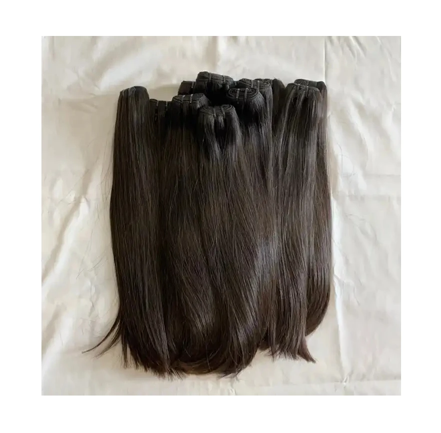 Vietnamese raw hair Weave Bundles Virgin Vietnamese Human Hair With HD lace Frontal Closure
