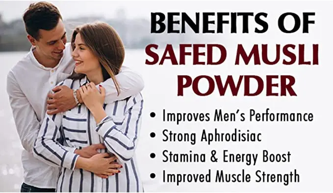 BEST WHOLESALE PRICE SAFED MUSALI AYURVEDIC ROOTS POWDER