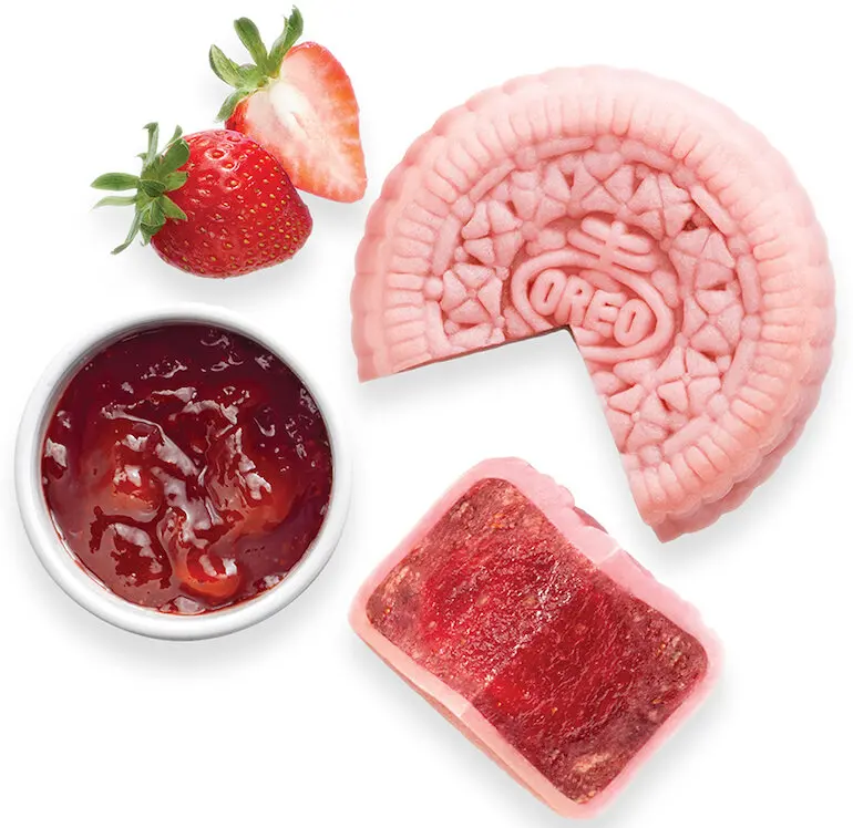 Премиум мягкий торт Oreo клубничный вкус джема для взрослых и детей сахарная Вафля оптовый запрос Произведено во