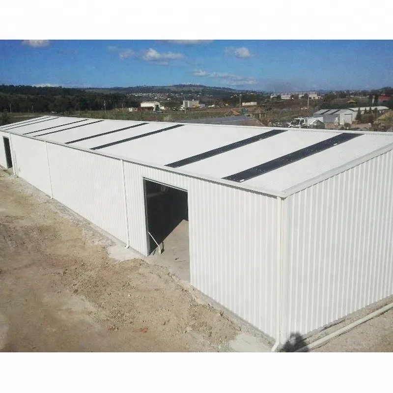 Manufacturer Supplied Prefabricated Quick to Build Houses Steel Structure for Warehouses