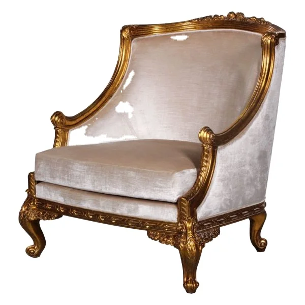 Classic Vintage Teak Mahogany Wood Sofa Chair Set Hand Carved Royal Luxury Furniture High Quality Living Room Hall Villa School