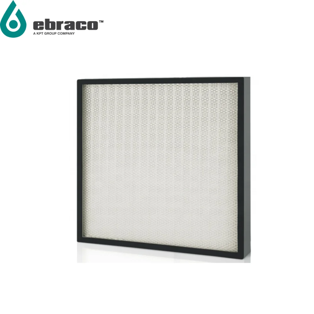 Aluminum Separator 287x592x94mm Header Ebraco F8 90<Em<95 (12x24x4inch) Medium Fine Element Air Filter for HVAC, AHU, Cleanroom