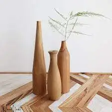 2024 New Design Handmade Wood Vases Used For Decoration Best Price Meaningful Gifts Holiday From Blue Lotus Vietnam