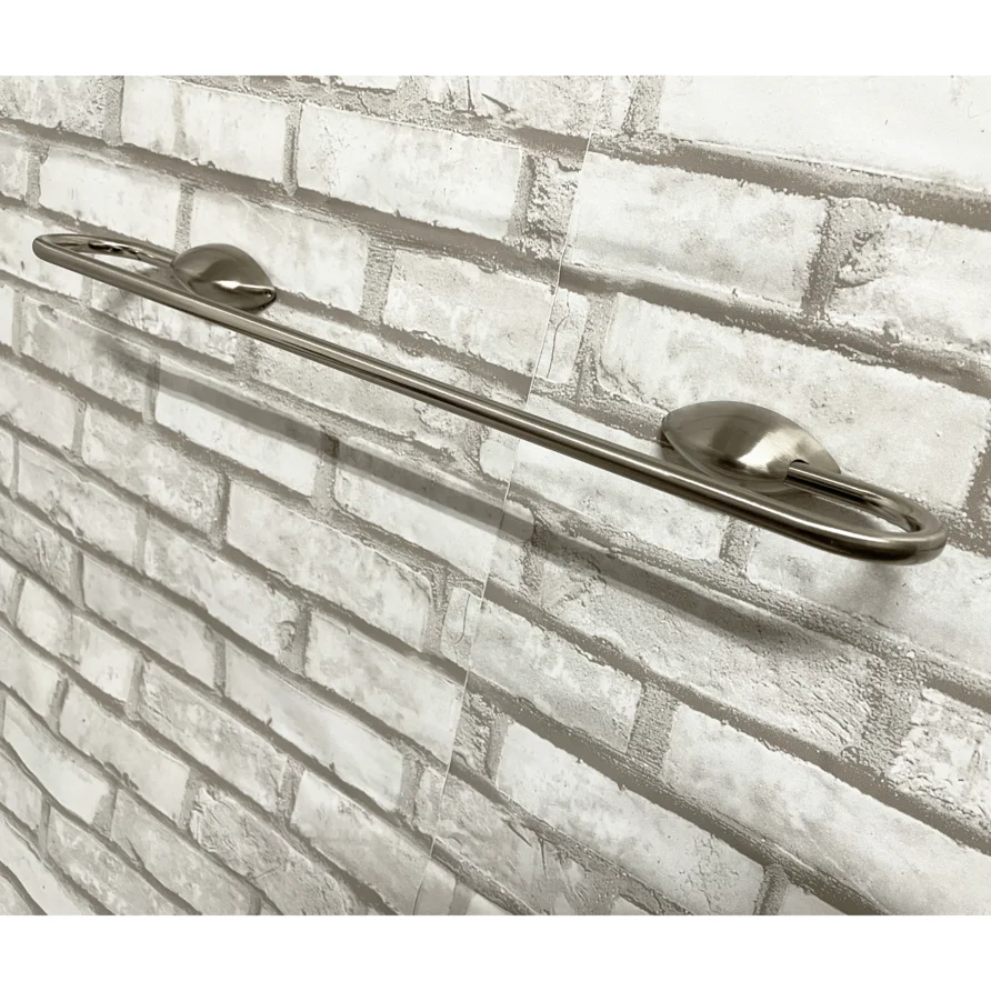 Bathroom towel rail single bar shower door towel holder