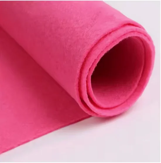 1mm - 20mm non-woven polyester tennis ball cricket ball felt fabric sports felt needle punch nonwoven fabric