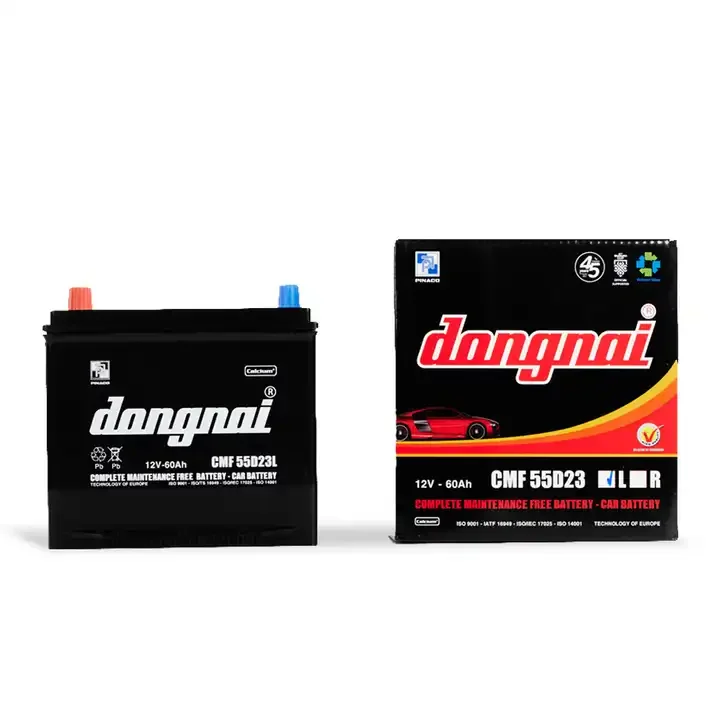 CMF 55D23L (12V - 60Ah) Dongnai высокое качество Прямая продажа с завода дешевая индивидуальная отличная батарея 100ah для грузовика Kuwait