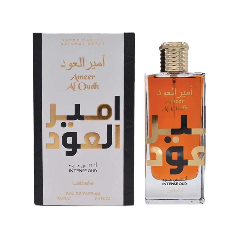 Perfume Ameer Al Oudh Intense Oud 100Ml by Lataffa High-Quality Long-Lasting Eau de Perfume Original Arabic Dubai perfumes