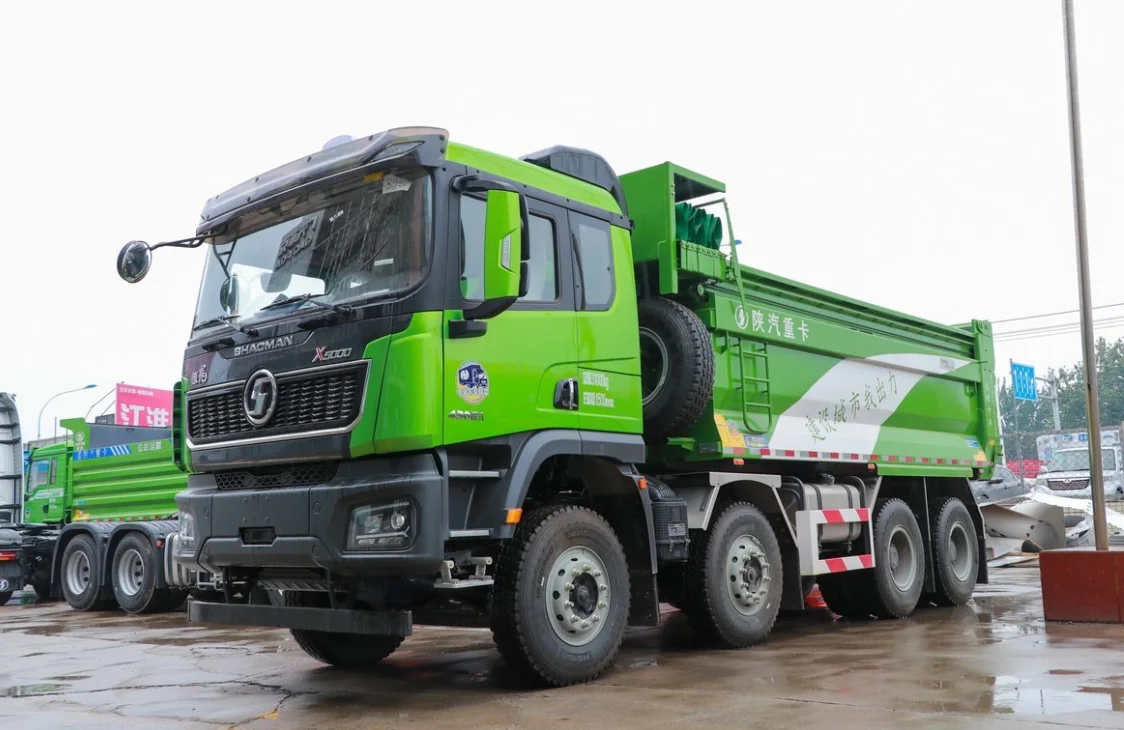 Китай Подержанные самосвалы Shacman X5000 600HP 8X4 самосвал для продажи
