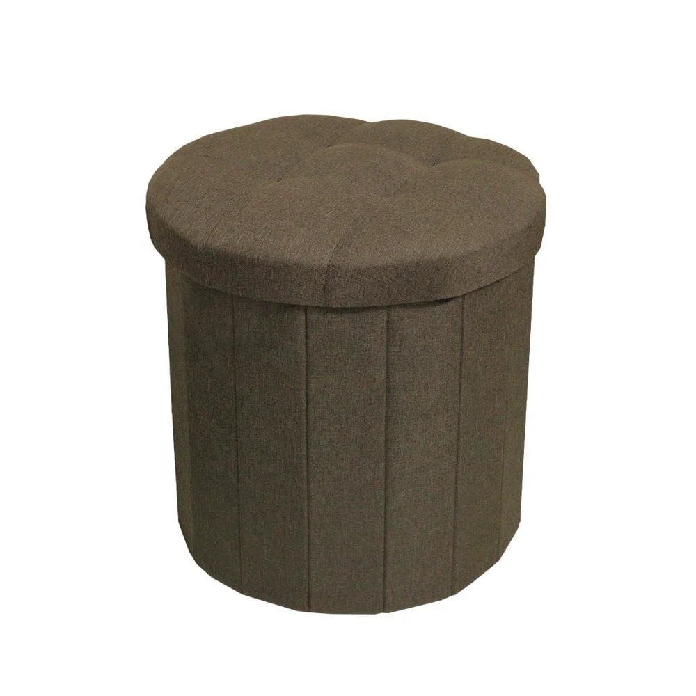 MA09 Foldable fabric ottoman storage bins & boxes for clothes book kids toys OEM Customized Factory Price