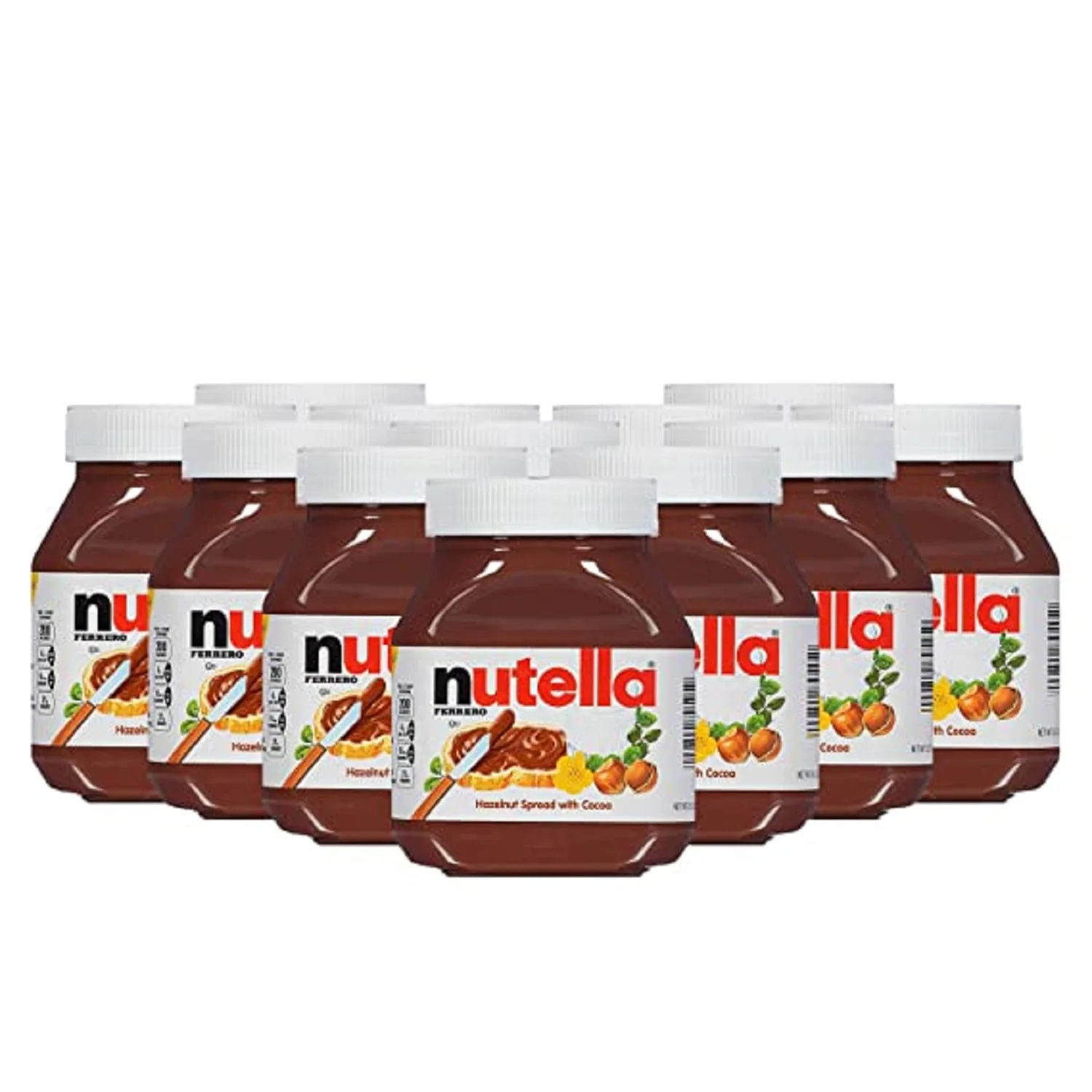 Nutella Hazelnut Spread 350g 12.4oz, Glass 1KG 3KG 5KG 7KG Nutella 750g Nutella low price