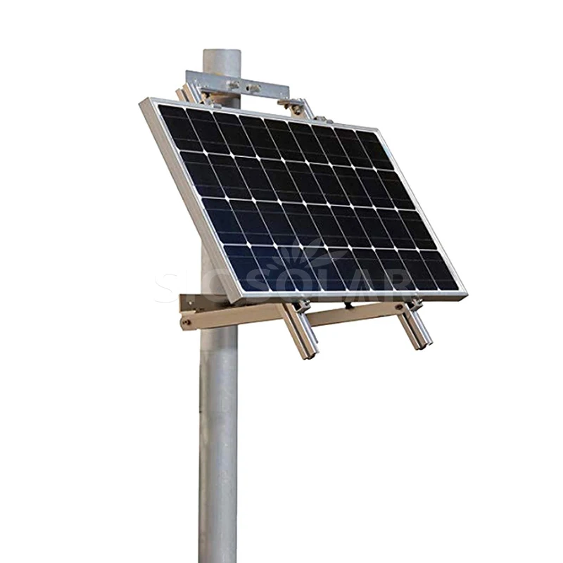 Алюминиевая солнечная панель столб кронштейн PV монтажные системы