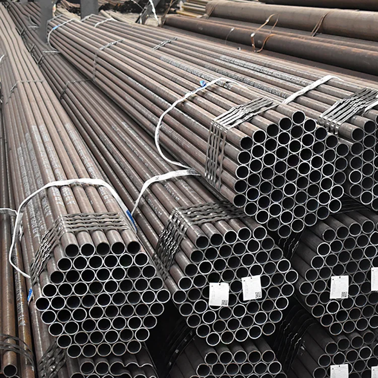 Hot Sale Cold rolled carbon steel strip round pipe for road partition pipe