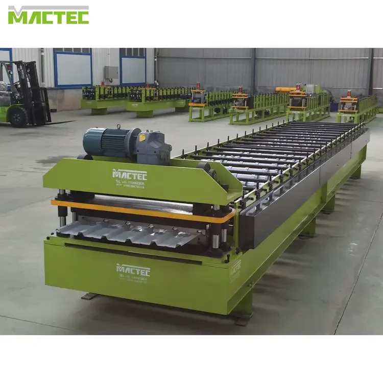 Automatic New Arrival Roofing Tiles Making Machine Manufacturer Roofing Sheet Profile Production Machine Line Steel Tile