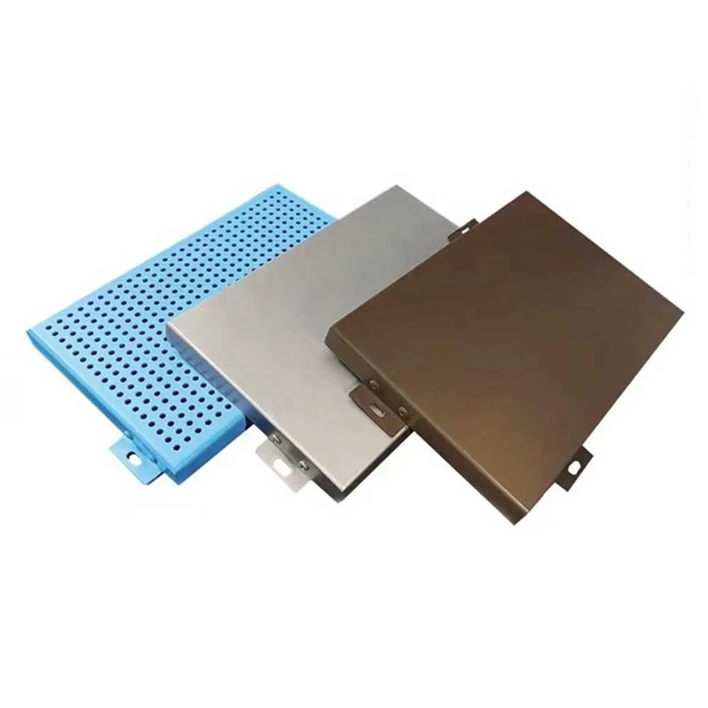 Fireproof Corrugated Aluminum Panel Perforated Aluminium Panel Wall Panels Exterior