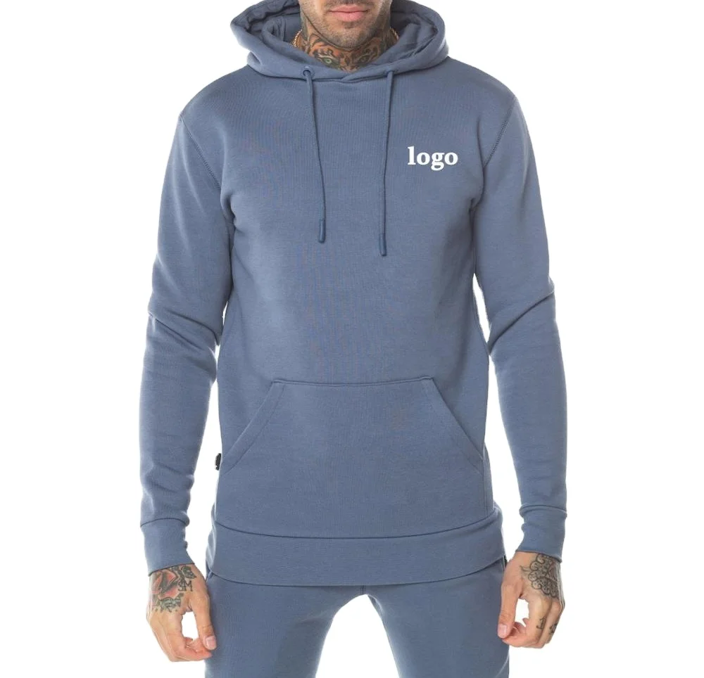 Custom Logo Men Tracksuits Sweat Suit Fleece Jogging Plain Two 2 Piece Sweatsuits Unisex Jogger Pants Sweatpants and Hoodie Set