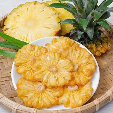 Dried Fruit sweet and sour Sliced Soft dried pineapple EXPORT WHOLESALE FRUIT HIGH QUALITY FRESH PINEAPPLE FROM VIETNAM