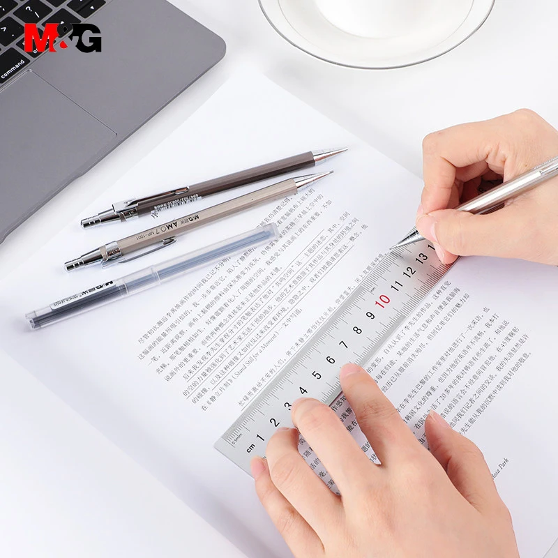 M & G MP1001 свободные 0 7 мм 5 3 вида цветов металлический механический карандаш для письма Набор рисования