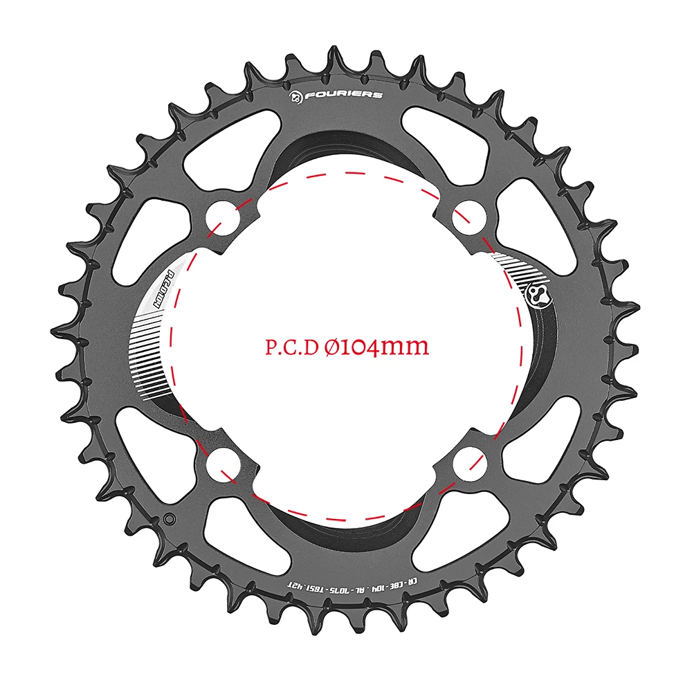 2022 New Lightweight mountain bike chain ring single chain system in line with BCD94/96/104/120 mountain bike chainrings