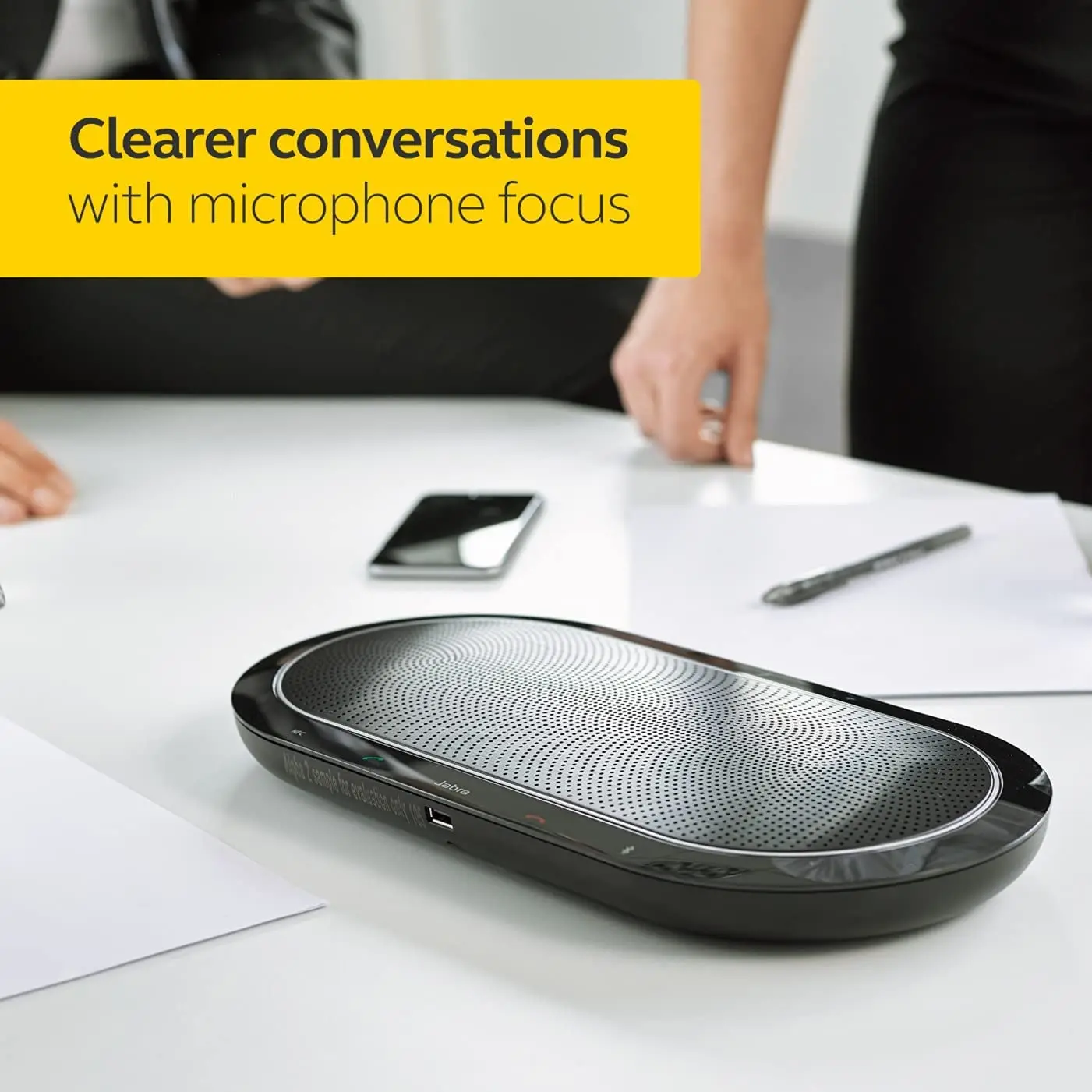 Jabra Speak 810 Conference Speakerphone wireless BT USB Microphone conference speakerphone