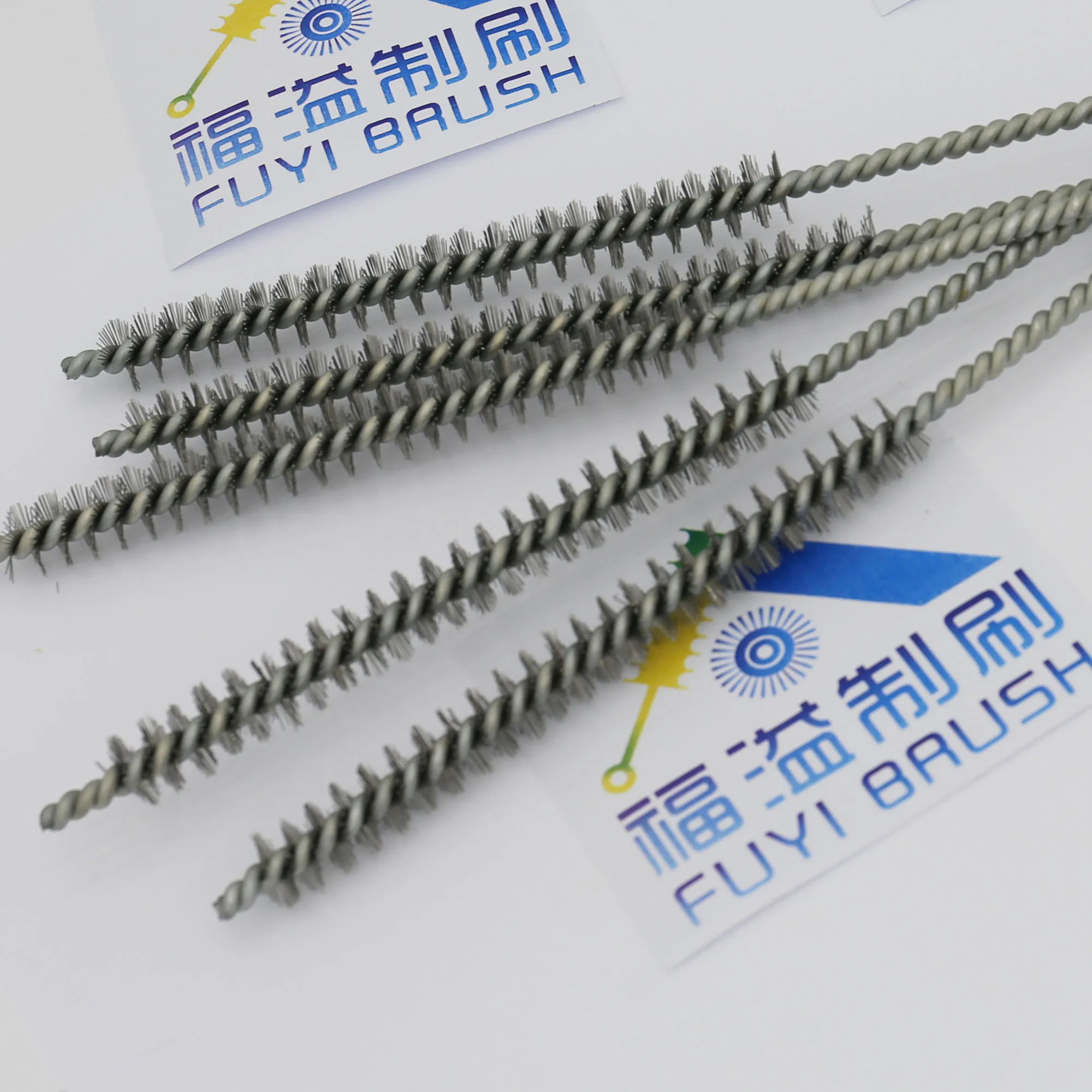 wholesale concrete condenser twisted micro wire hole tube brush brass steel polishing