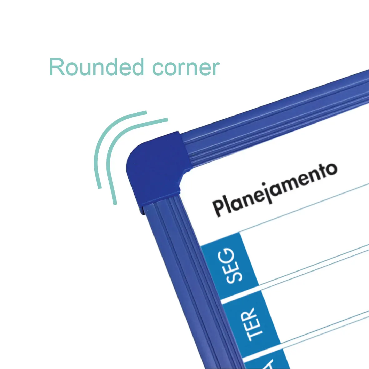 Magnetic Monthly Planner and Memo Calendar Whiteboard