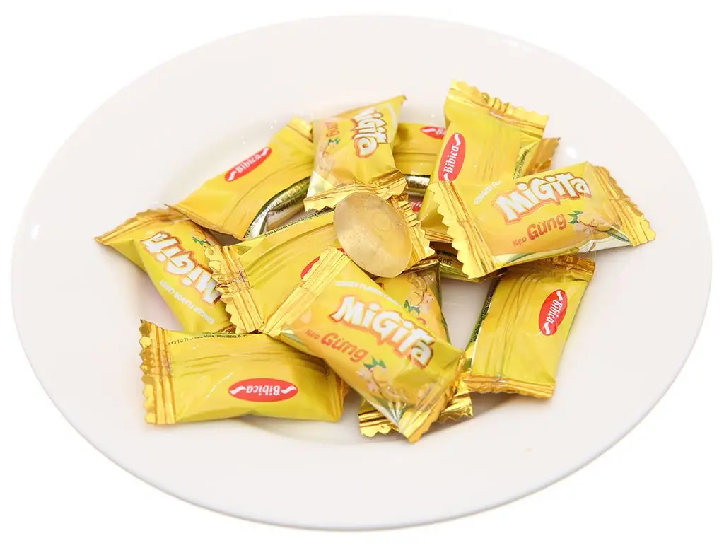 Wholesale Bibica Candy  Migita Ginger Flavor 70g
