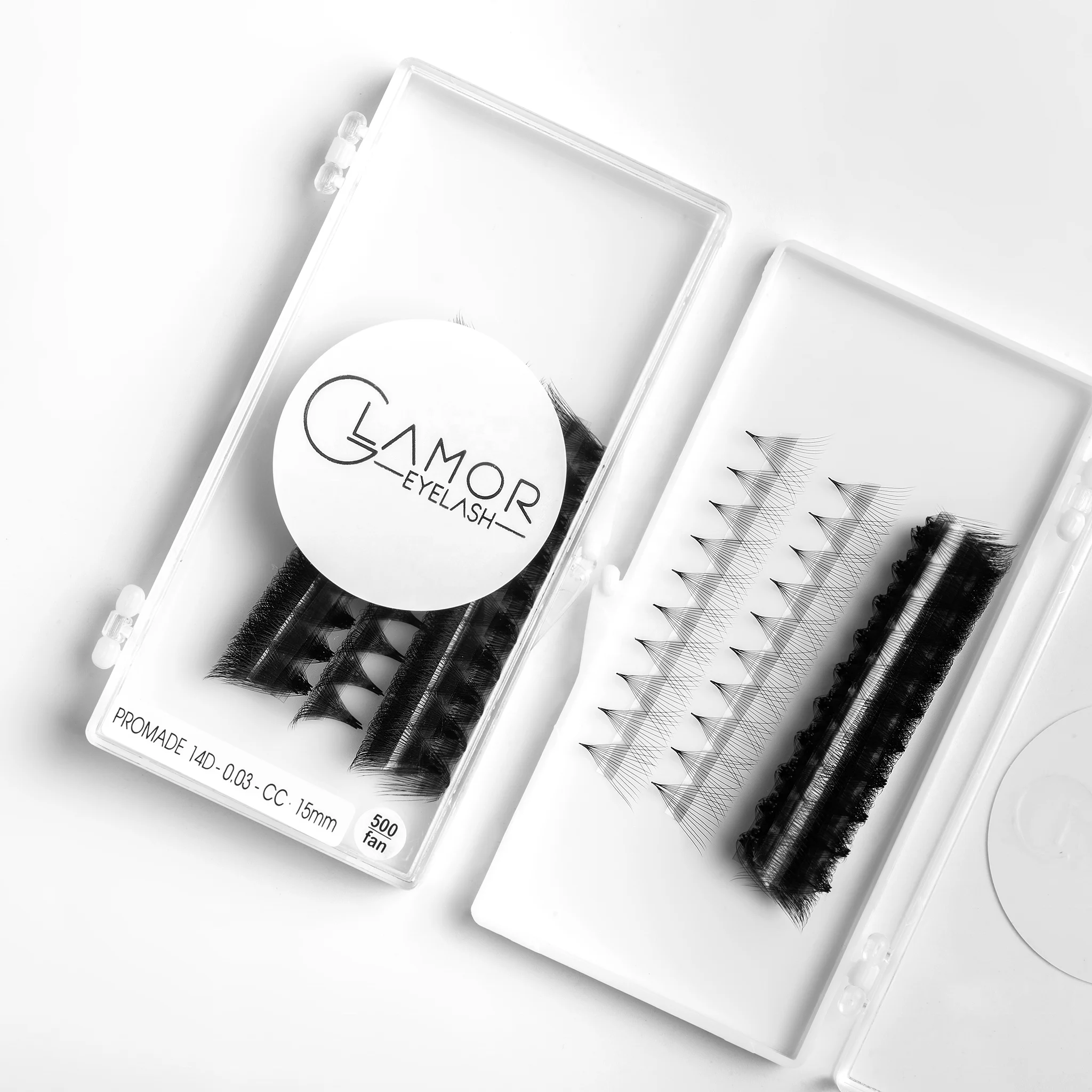 10pcs 14D Three-dimensional Multi-layer Black Hard Artificial Mink Eyelashes Natural False Eyelashes by Lashes Model Number
