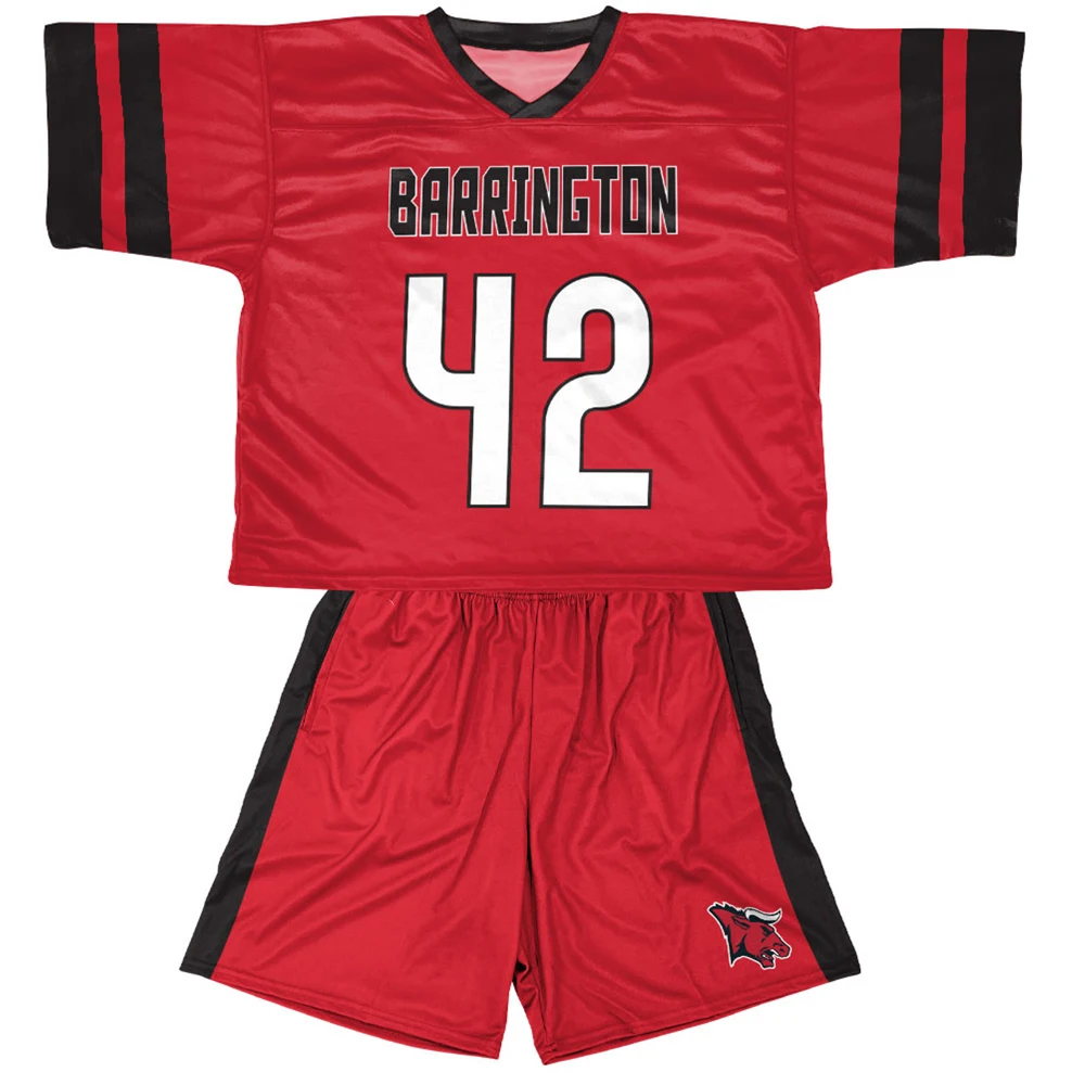Digital Printing Custom Made Design Lacrosse Team Jersey Sportswear Sublimated Lacrosse Uniforms