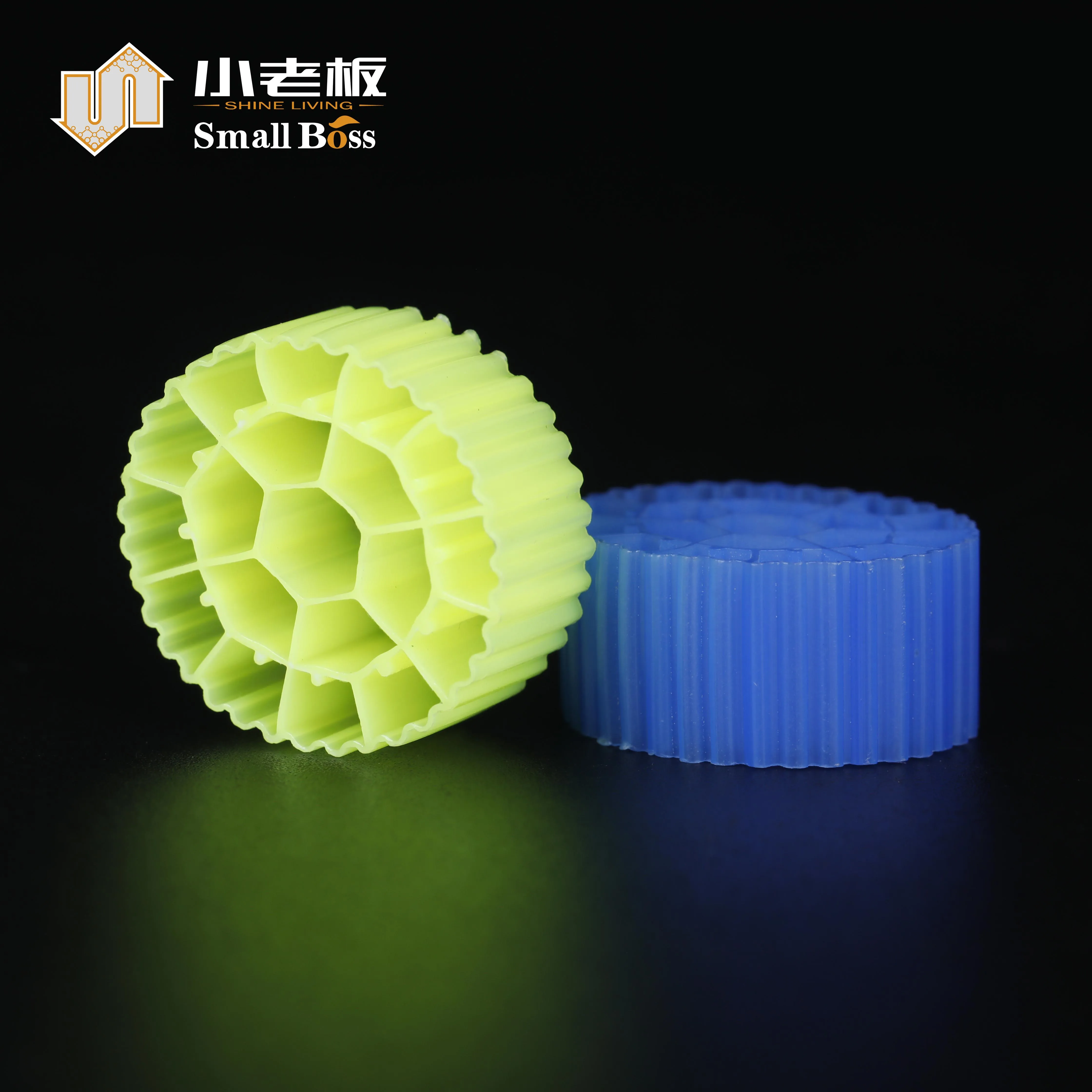 Moving bed biofilm reactor mbbr waste water treatment plants filter media micro bio filter media mbbr Small Boss bio chip