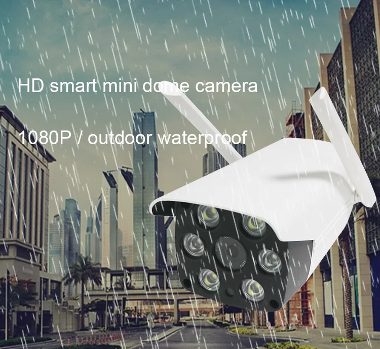 V380 Security Outdoor Waterproof H.265 3MP Bullet CCTV Camera