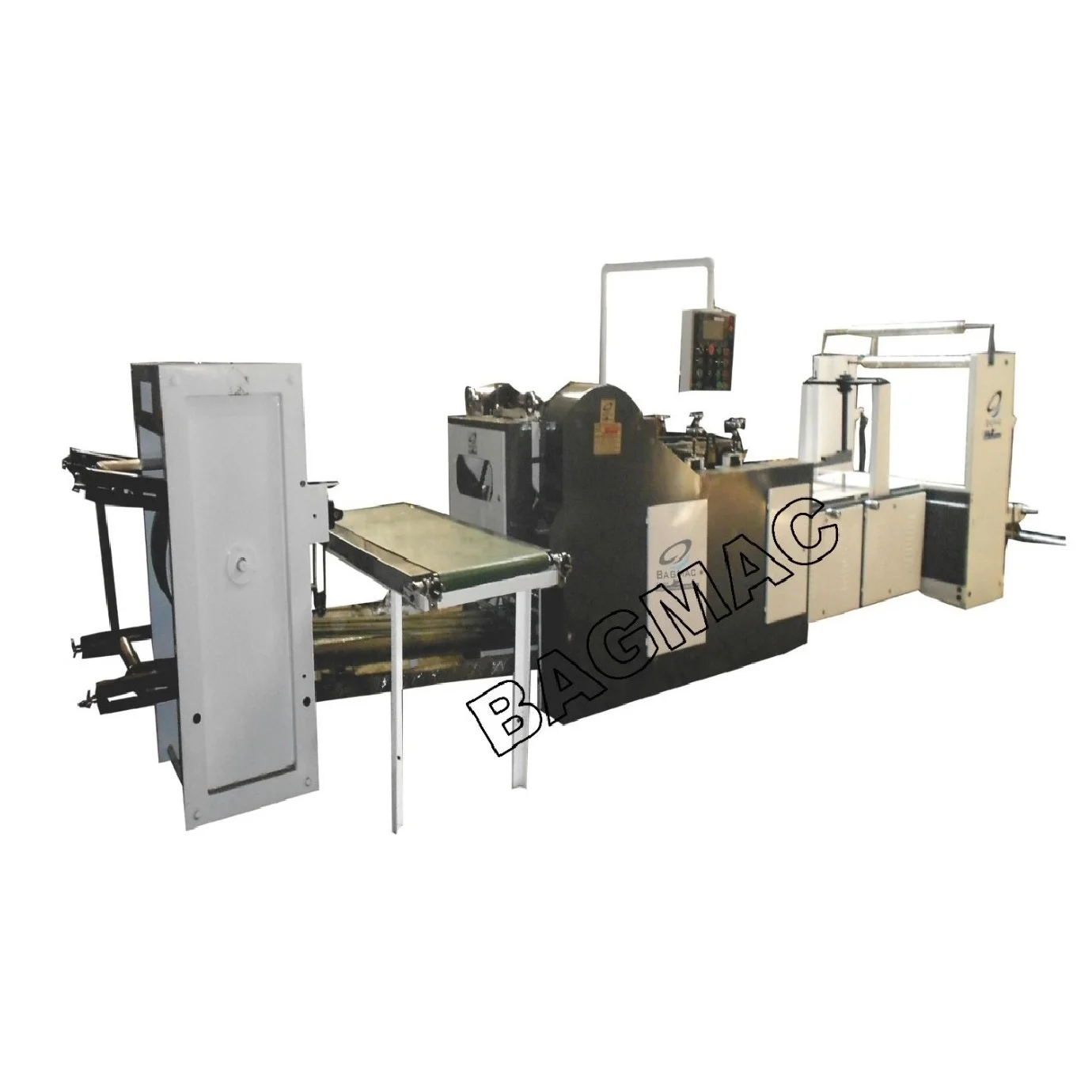 High Quality Fully Automatic High Speed Kraft Craft Square Bottom Paper Carry Shopping Food Bag Making Production Machine Price