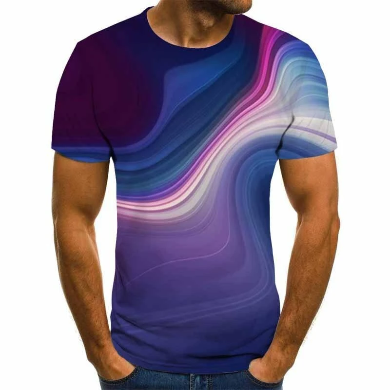 Custom Pakistan Manufacturer wholesale latest design men t shirts t-shirt fashion 3D printing T-shirt by Tricut
